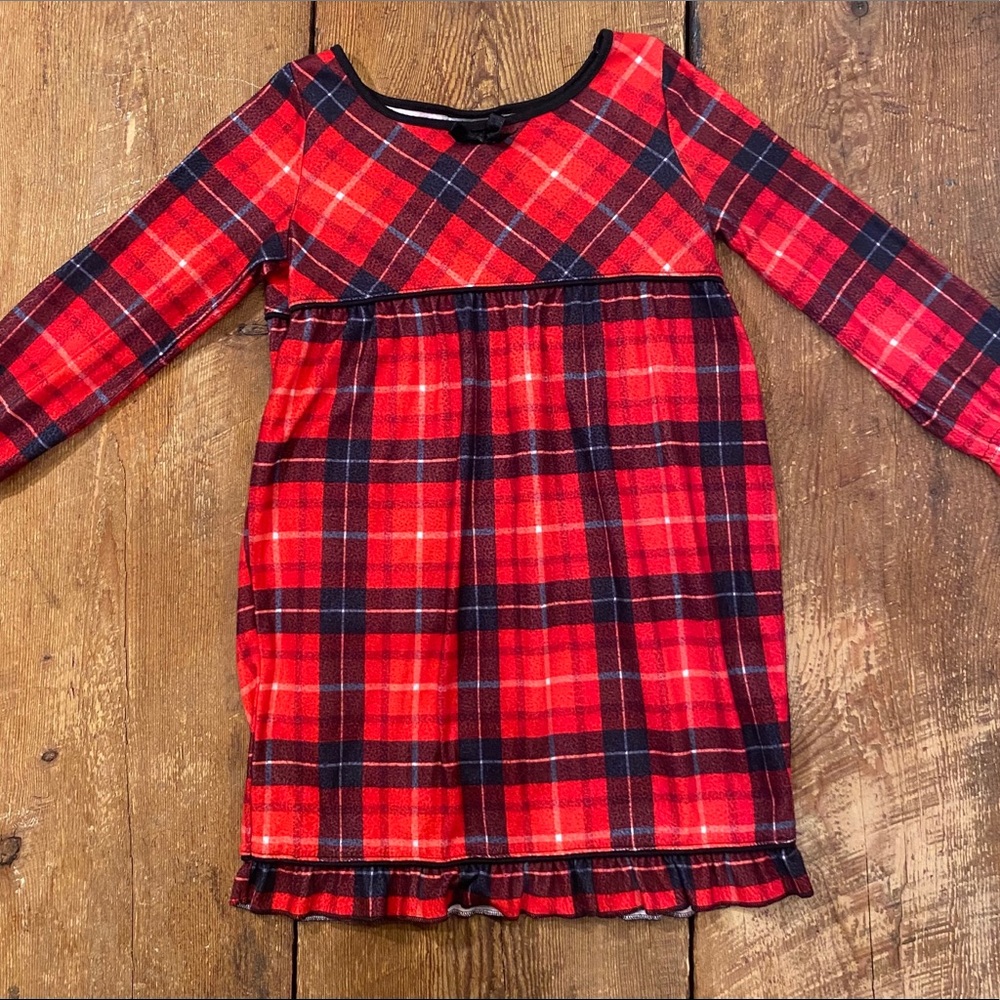 Tartan Plaid Nightgown size 5
